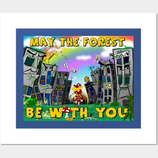 May The Forest Be With You Posters and Art